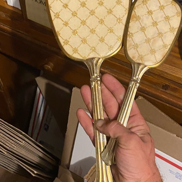 Antique Mirror & Brush Kit - Picture 2 of 4